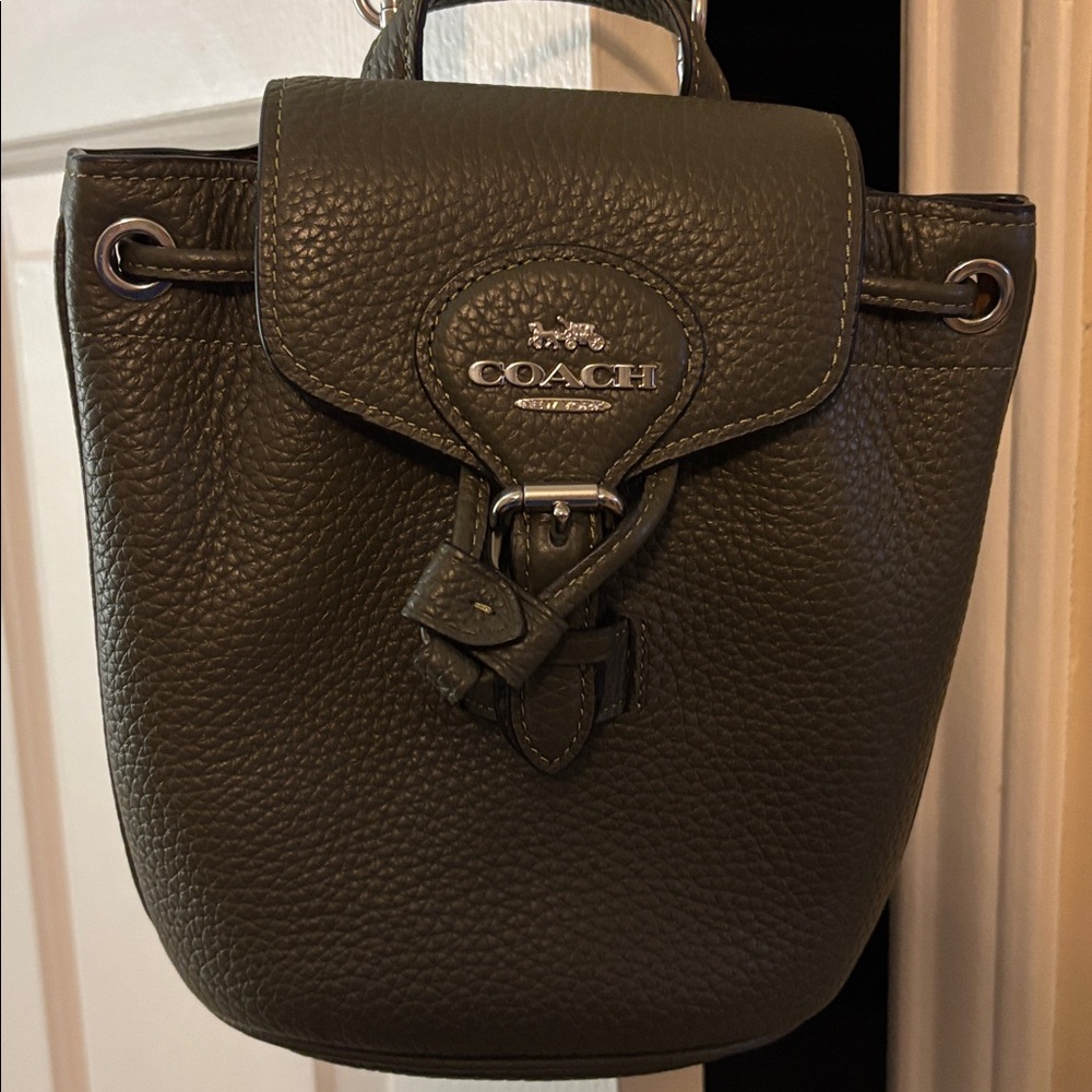 NWT Coach Leather Amelia Bag - Picture 2 of 4